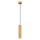 Suspension GU10 L : 8 cm H : max. 118 cm Aluminium doré