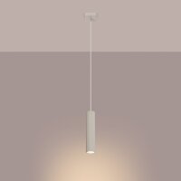 Suspension étroite Ø 8 cm aluminium en...