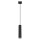 Lampe à suspendre Moderne Noir étroit L : 8 cm H : max. 118 cm GU10