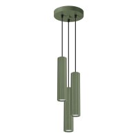 Suspension r&eacute;glable H : max. 108 cm Vert 3-flamme...