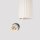 Lampe à suspendre à 2 flammes GU10 L : 30 cm étroite en crème Moderne
