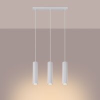 Lampe à suspendre 3 flammes GU10 L : 45 cm...