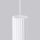 Lampe à suspendre 3 flammes GU10 L : 45 cm étroit Blanc Moderne