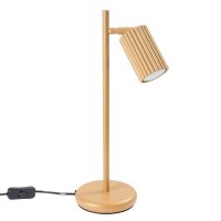 Lampe de table pivotante 43 cm de haut Aluminium...