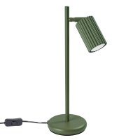 Lampe de bureau Moderne 43 cm de haut Vert GU10...