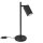 Lampe de bureau Noir H : 43 cm orientable Aluminium GU10