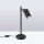 Lampe de bureau Noir H : 43 cm orientable Aluminium GU10