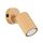 Lampe de lecture pivotante murale GU10 L : 8 cm petite en or en alu