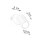 Lampe de lecture pivotante murale GU10 L : 8 cm petite en or en alu