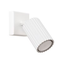 Spot mural blanc L : 8 cm petit orientable Moderne GU10