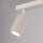 Lampe de plafonnier à 2 flammes 30 cm de long petit GU10 en crème Moderne
