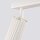 Lampe de plafonnier à 2 flammes 30 cm de long petit GU10 en crème Moderne