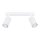 Spot de plafond blanc GU10 à 2 flammes L : 30 cm petit Moderne