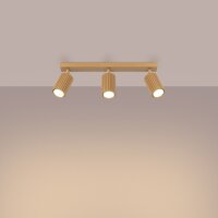 Spot de plafond moderne à 3 flammes GU10 L : 45 cm...