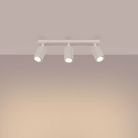 Lampe de plafonnier à 3 flammes GU10 L : 45 cm...