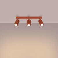 Lampe de plafonnier à 3 flammes L : 45 cm petit...