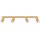 Lampe de plafonnier à 4 flammes 81 cm de long GU10 en aluminium doré