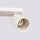 Spot de plafond moderne à 4 flammes GU10 L : 81 cm en crème
