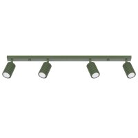 Spot de plafond Moderne GU10 4-flamme 81 cm de long en vert