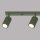 Spot de plafond Moderne GU10 4-flamme 81 cm de long en vert