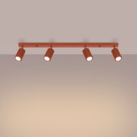 Projecteur de plafond à 4 flammes, longueur 81 cm,...