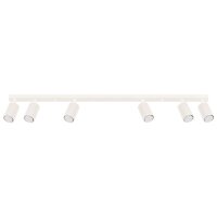 Spot de plafond moderne 6 flammes GU10 117 cm de long en...