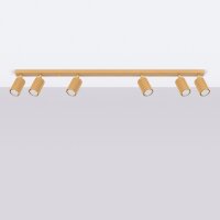Lampe de plafonnier grande 117 cm de long 4-flamme GU10...