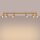 Lampe de plafonnier grande 117 cm de long 4-flamme GU10 en or Moderne