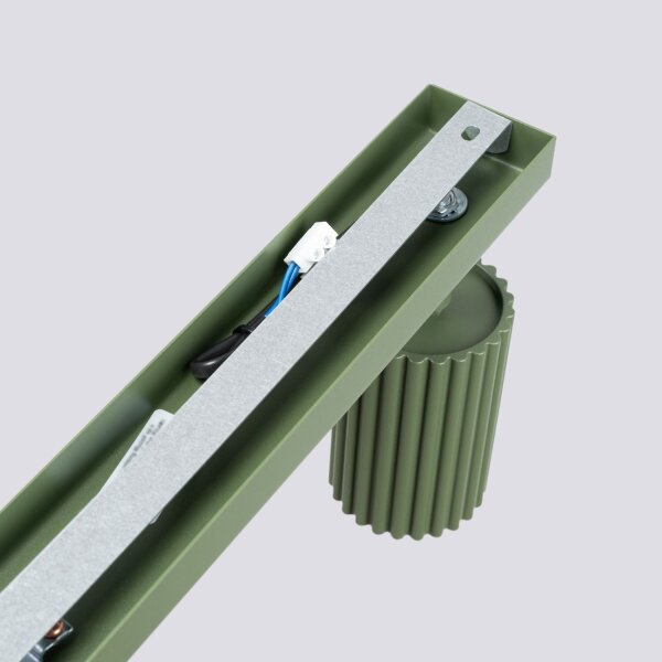 Lampe de plafonnier Moderne 117 cm de long GU10 6-flamme orientable Vert