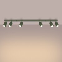 Lampe de plafonnier Moderne 117 cm de long GU10 6-flamme...
