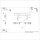 Spot de plafond noir 117 cm long flamme GU10 orientable