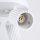 Projecteur de plafond 3 flammes GU10 rond Ø 19,5 cm petit blanc BERTA