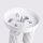 Projecteur de plafond 3 flammes GU10 rond Ø 19,5 cm petit blanc BERTA