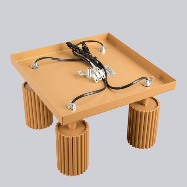 Plafonnier Moderne 4-flamme GU10 L : 25 cm petit orientable