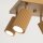Plafonnier Moderne 4-flamme GU10 L : 25 cm petit orientable