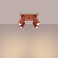 Projecteur de plafond GU10 4 flammes L : 25 cm petit...