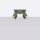 Lampe de plafonnier Vert L : 25 cm petit orientable 4x GU10 Aluminium
