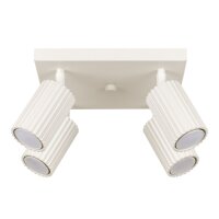 Projecteur de plafond 4 flammes GU10 L : 25 cm petit...