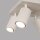 Projecteur de plafond 4 flammes GU10 L : 25 cm petit crème BERTA