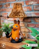 Lampe de table Sendung mit der Maus 52 cm vegan cuir...