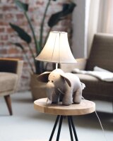 Lampe de table LED chambre denfant éléphant...