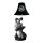 Adorable lampe de chambre denfant LED 58 cm Dragon Gris Noir