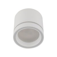 Spot de plafond blanc rond Ø 8,5 cm petit apparent