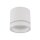 Spot de plafond blanc rond Ø 8,5 cm petit apparent