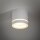 Spot de plafond blanc rond Ø 8,5 cm petit apparent