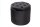Pouf avec espace de rangement Noir velours métal Ø 50 cm Chesterfield