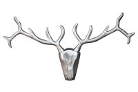 Décoration murale bois de cerf en métal 98...