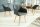 Chaise de salle à manger Tissu bois gris naturel avec accoudoirs