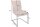 Chaise à bascule Cognac Noir Tissu Métal sans accoudoirs