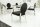 Chaise de salle à manger velours acier inoxydable noir argenté avec accoudoirs